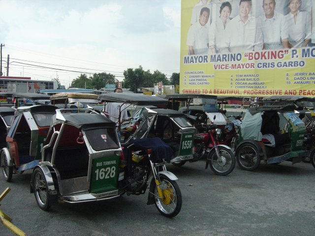 Angeles City tricycles